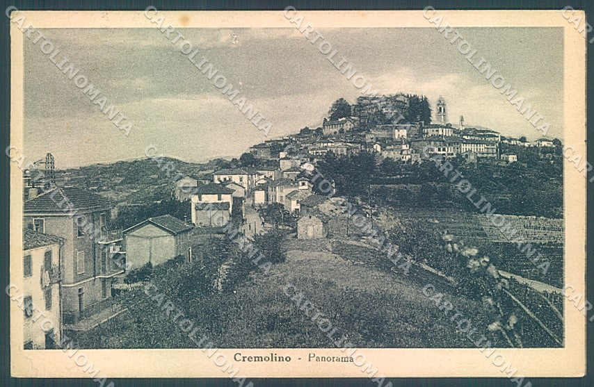Alessandria Cremolino cartolina JK3706 – fronte
