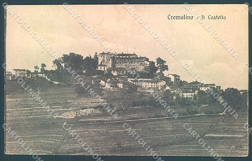Alessandria Cremolino Castello cartolina JK3717 – fronte