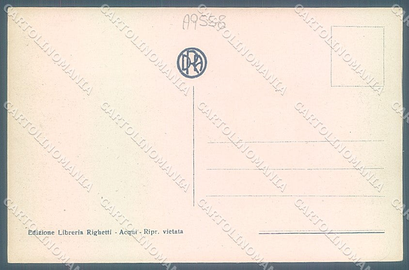 Alessandria Acqui Terme Corso Cavour cartolina JK3722 – retro