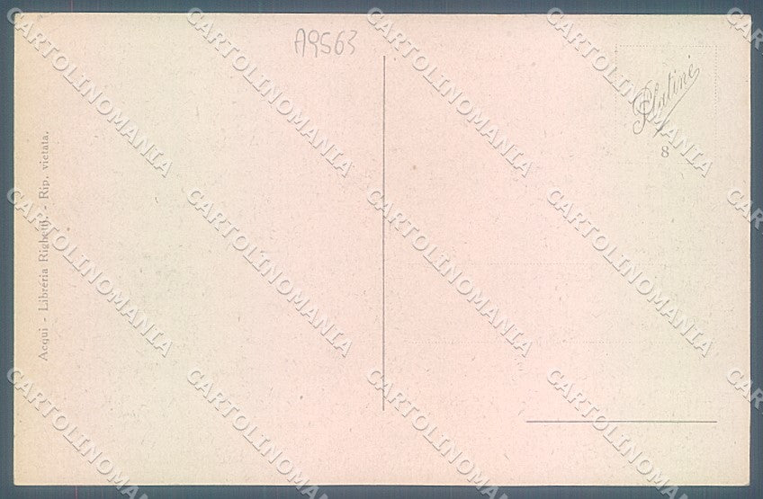 Alessandria Acqui Terme cartolina JK3727 – retro