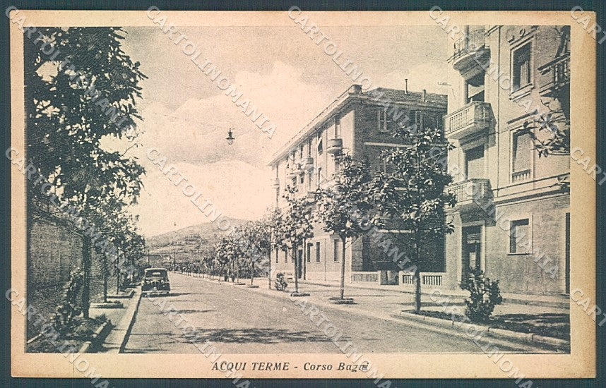 Alessandria Acqui Terme Corso Bagni cartolina JK3728 – fronte