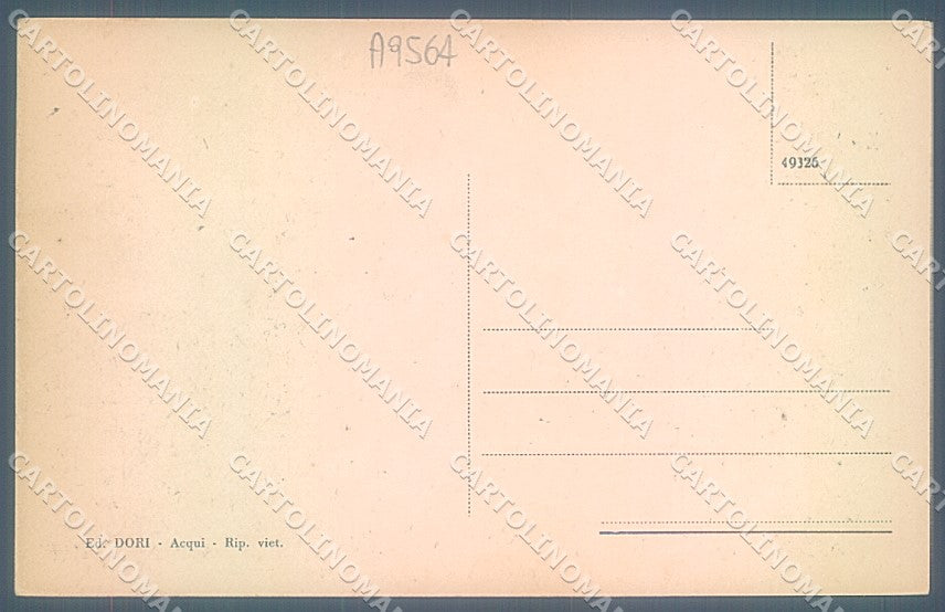Alessandria Acqui Terme Corso Bagni cartolina JK3728 – retro