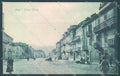 Alessandria Acqui Terme Corso Cavour PIEGA ANGOLO cartolina JK3730 – fronte