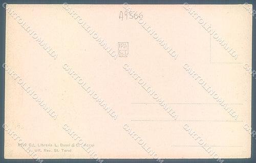 Alessandria Acqui Terme Corso Cavour PIEGA ANGOLO cartolina JK3730 – retro