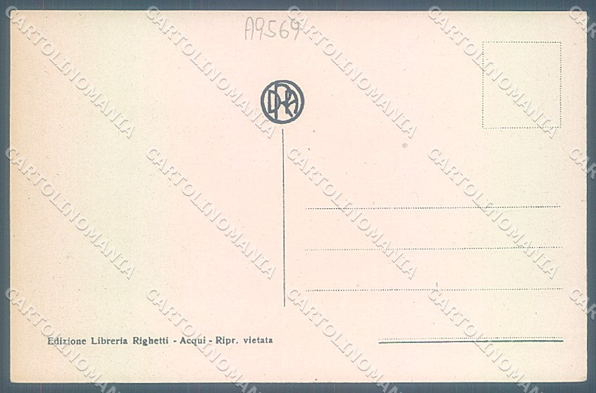 Alessandria Acqui Terme Corso Bagni cartolina JK3731 – retro