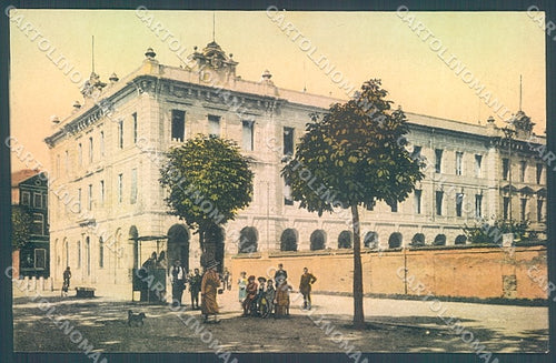 Alessandria Acqui Terme Palazzo delle Scuole cartolina JK3733 – fronte