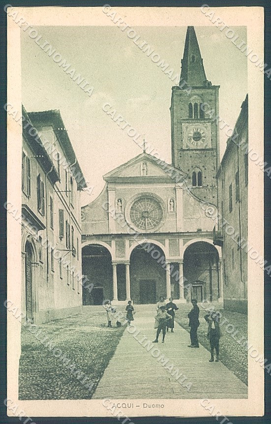 Alessandria Acqui Terme Duomo cartolina JK3736 – fronte