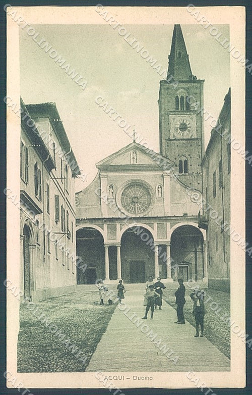 Alessandria Acqui Terme Duomo cartolina JK3736 – fronte