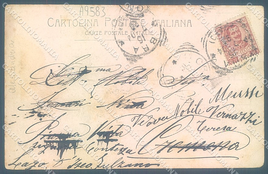 Alessandria Acqui Terme Fontanino cartolina JK3742 – retro
