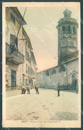 Alessandria Gavi Piazza Vittorio Emanuele II PIEGA ANGOLO cartolina JK3743 – fronte