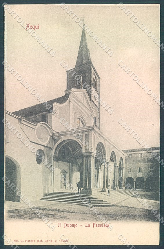 Alessandria Acqui Terme Duomo cartolina JK3744 – fronte