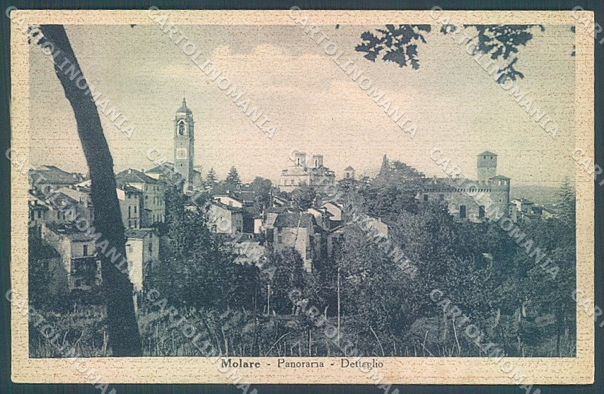 Alessandria Molare Castello Chiesa cartolina JK3745 – fronte