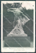 Alessandria Acqui Monumento Bove Alfieri & Lacroix PIEGHINE cartolina JK3749 – fronte