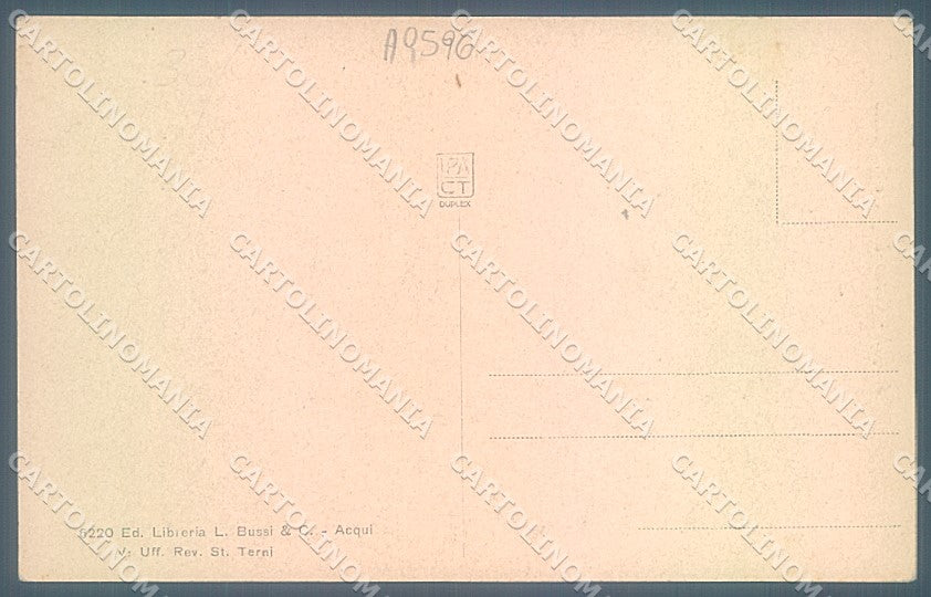 Alessandria Acqui Terme Corso Bagni Viadotto cartolina JK3750 – retro
