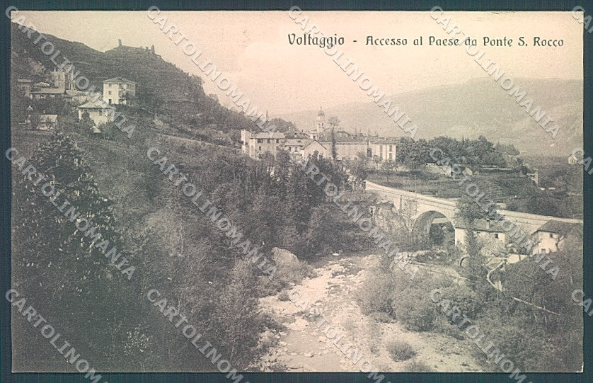 Alessandria Voltaggio Ponte San Rocco cartolina JK3774 – fronte