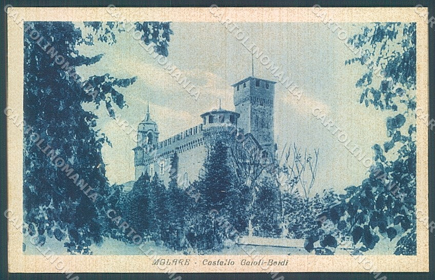 Alessandria Molare Castello Gaioli Boidi cartolina JK3777 – fronte