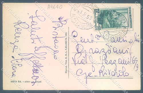 Alessandria Bistagno cartolina JK3781 – retro