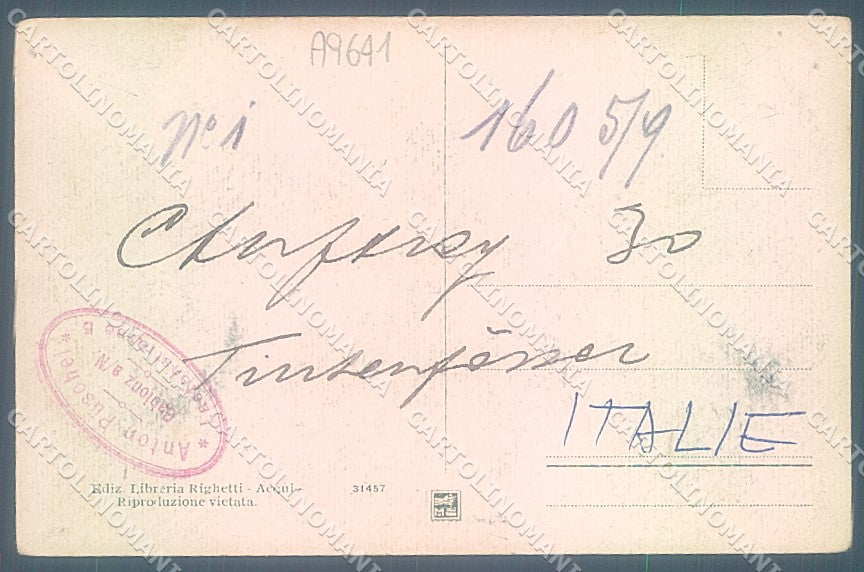 Alessandria Bistagno Modiano 31457 cartolina JK3782 – retro