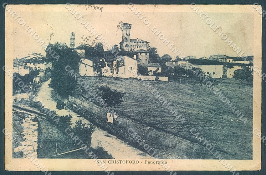 Alessandria San Cristoforo Modiano STRAPPINO PIEGHE cartolina JK3783 – fronte