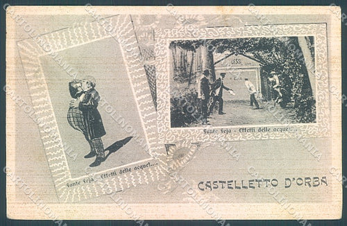 Alessandria Castelletto d'Orba Fonte Feja cartolina JK3785 – fronte