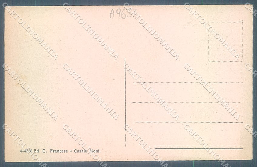 Alessandria San Giorgio Monferrato Monumento ai Caduti cartolina JK3787 – retro