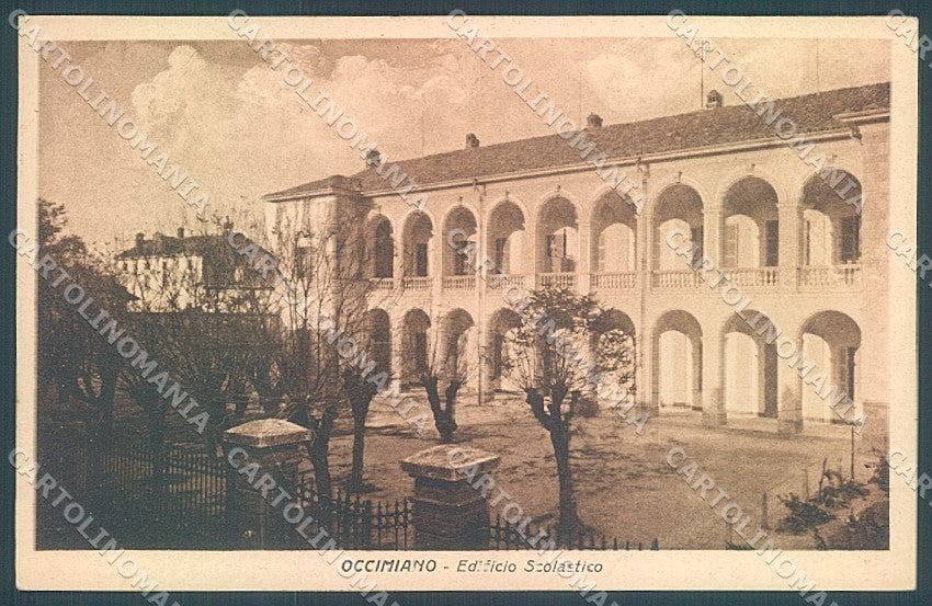 Alessandria Occimiano Scuola cartolina JK3789 – fronte