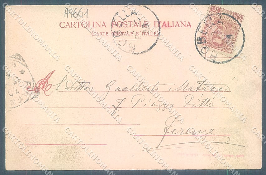 Asti Robella Castello cartolina JK3793 – retro