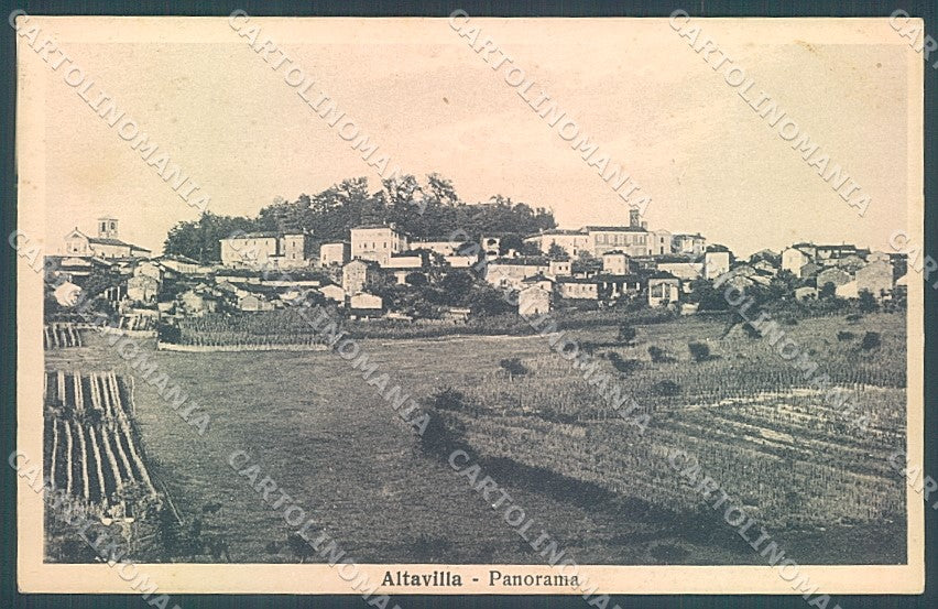 Alessandria Altavilla cartolina JK3797 – fronte