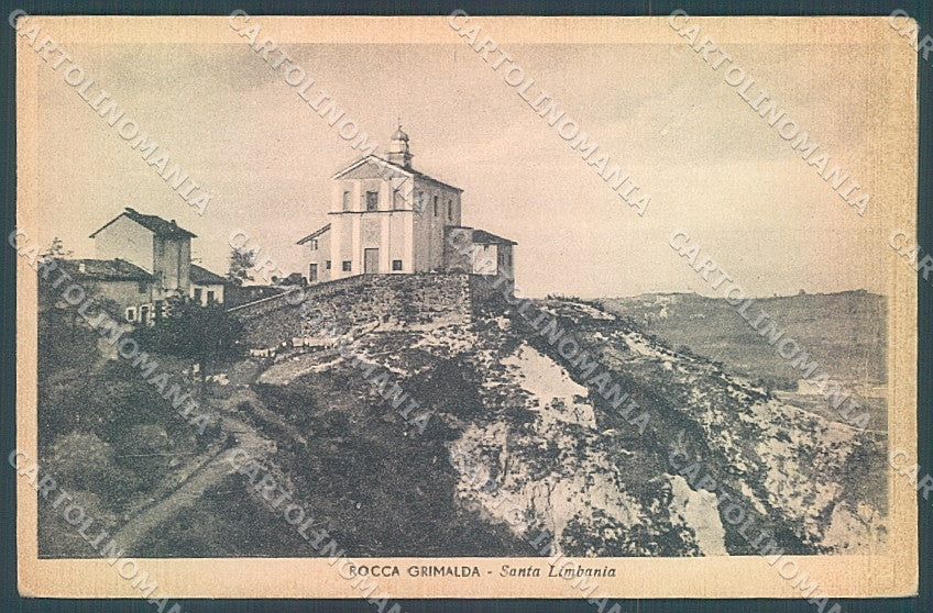 Alessandria Rocca Grimalda Chiesa Santa Limbania cartolina JK3799 – fronte