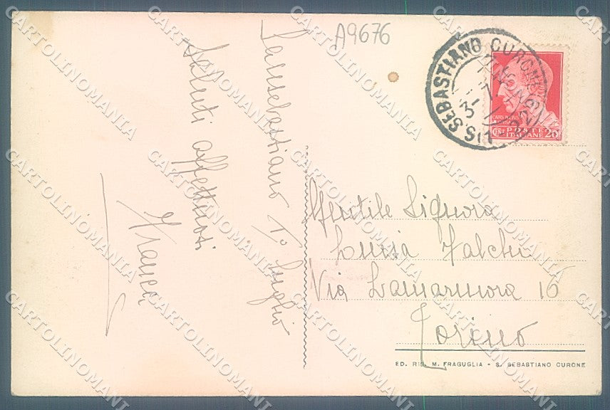 Alessandria San Sebastiano Curone Valle Museglia Foto cartolina JK3803 – retro