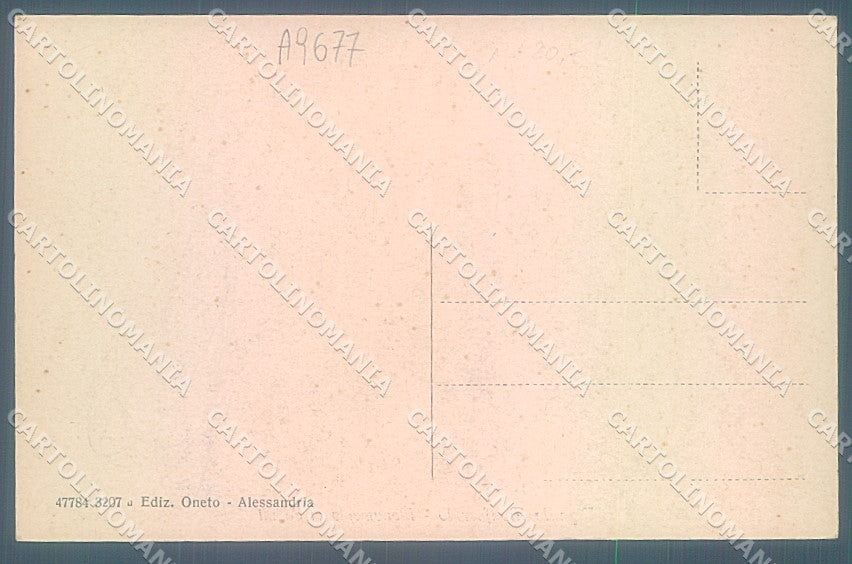 Alessandria Vignale Monferrato Monumento ai Caduti cartolina JK3804 – retro