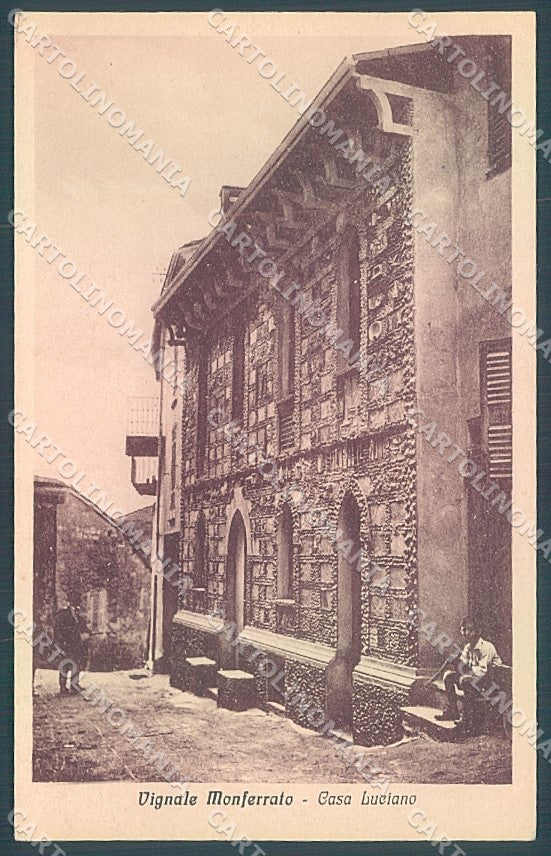 Alessandria Vignale Monferrato Casa Luciano cartolina JK3806 – fronte