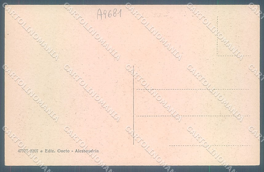 Alessandria Vignale Monferrato Casa Luciano cartolina JK3806 – retro