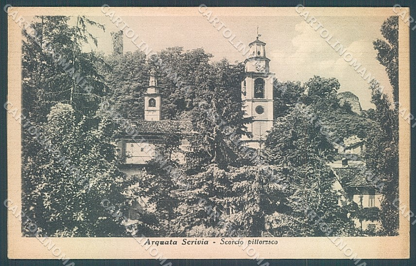 Alessandria Arquata Scrivia Chiesa Campanile cartolina JK3807 – fronte