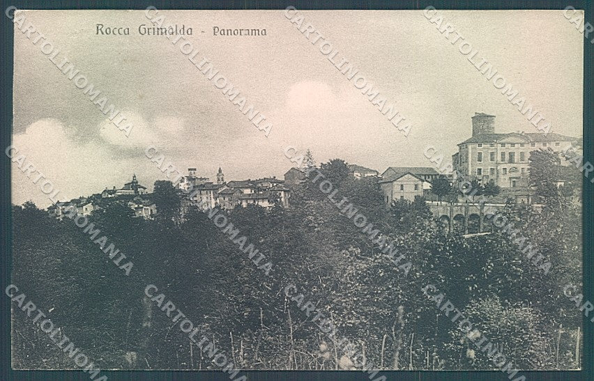 Alessandria Rocca Grimalda Castello cartolina JK3810 – fronte