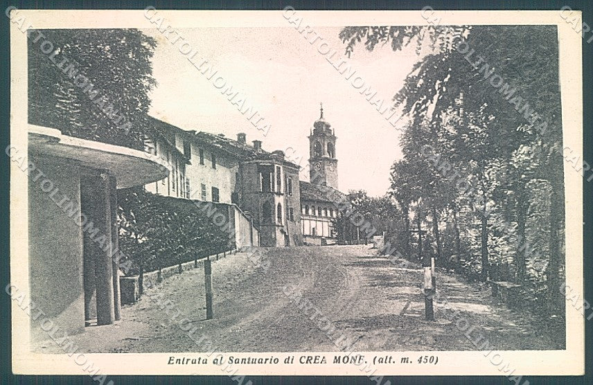 Alessandria Crea Monferrato Santuario cartolina JK3814 – fronte