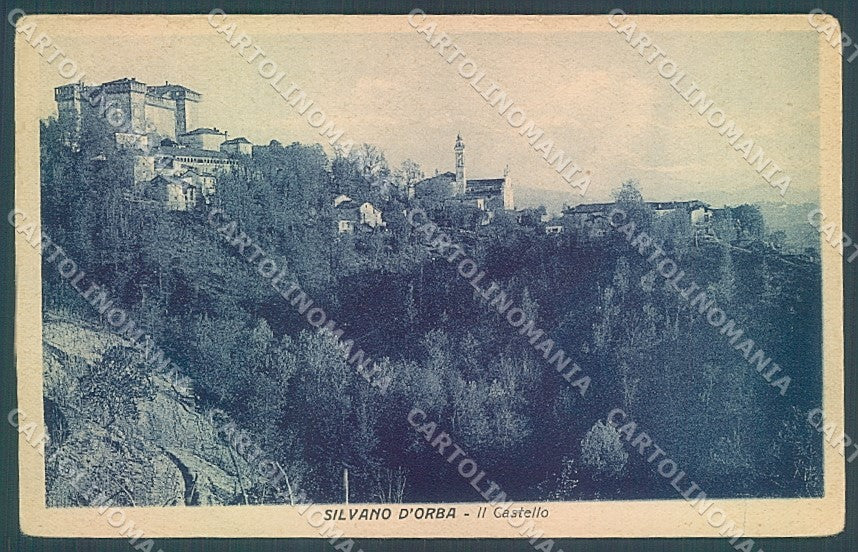 Alessandria Silvano d'Orba Castello cartolina JK3816 – fronte