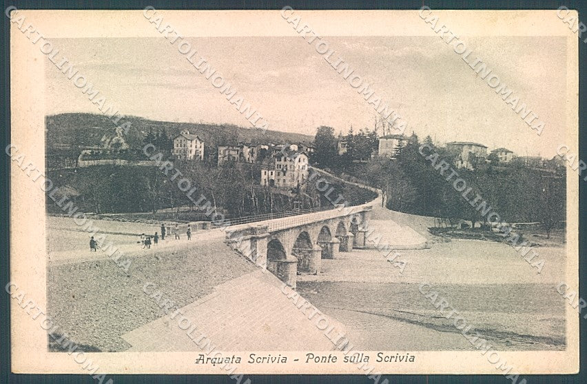 Alessandria Arquata Scrivia Ponte cartolina JK3820 – fronte