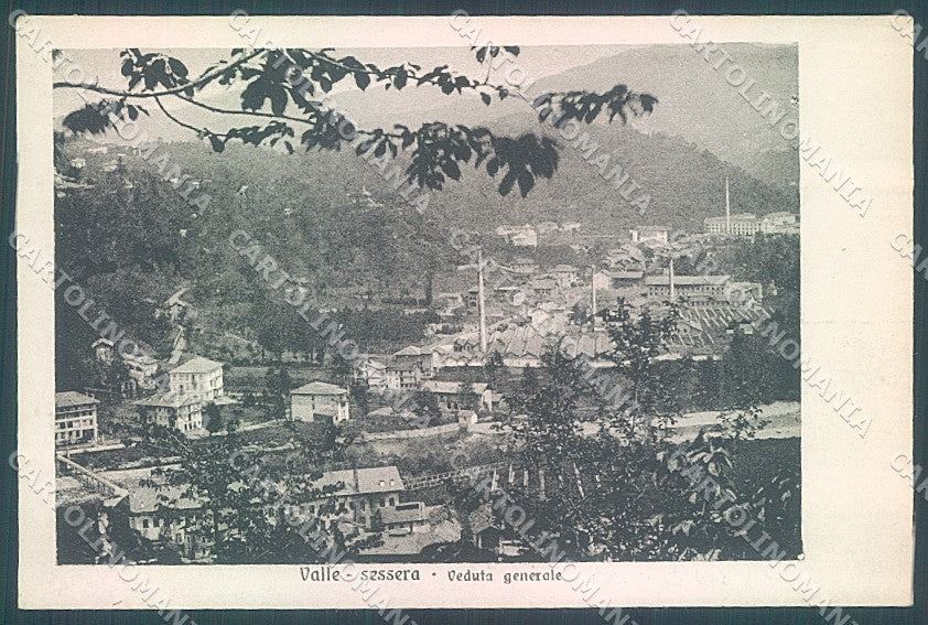 Biella Valle Sessera cartolina JK3845 – fronte