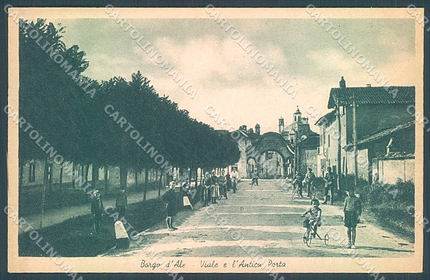 Vercelli Borgo d'Ale cartolina JK3847 – fronte