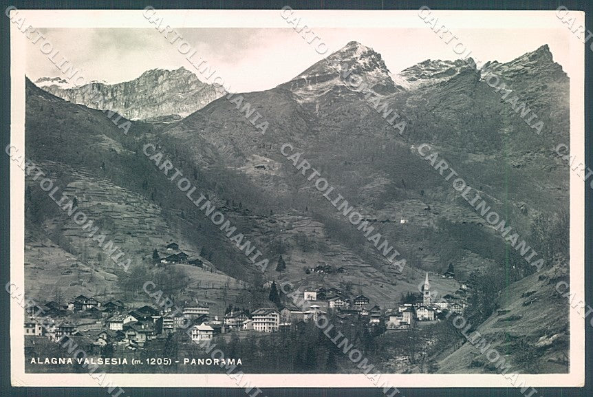 Vercelli Alagna Valsesia Foto cartolina JK3852 – fronte