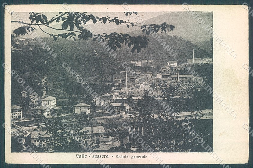 Biella Valle Sessera cartolina JK3857 – fronte