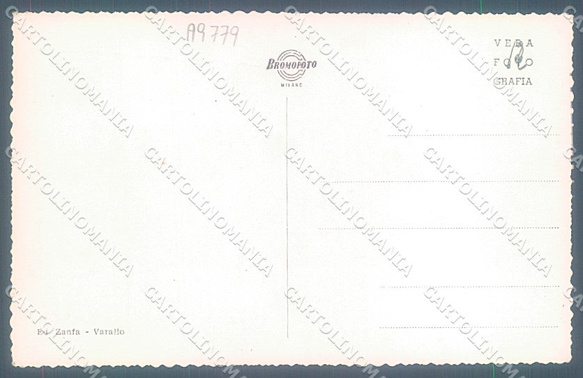 Vercelli Fobello Valsesia Ponte Foto cartolina JK3859 – retro