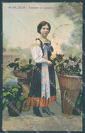 Vercelli Cervatto Valsesia Costume cartolina JK3860 – fronte