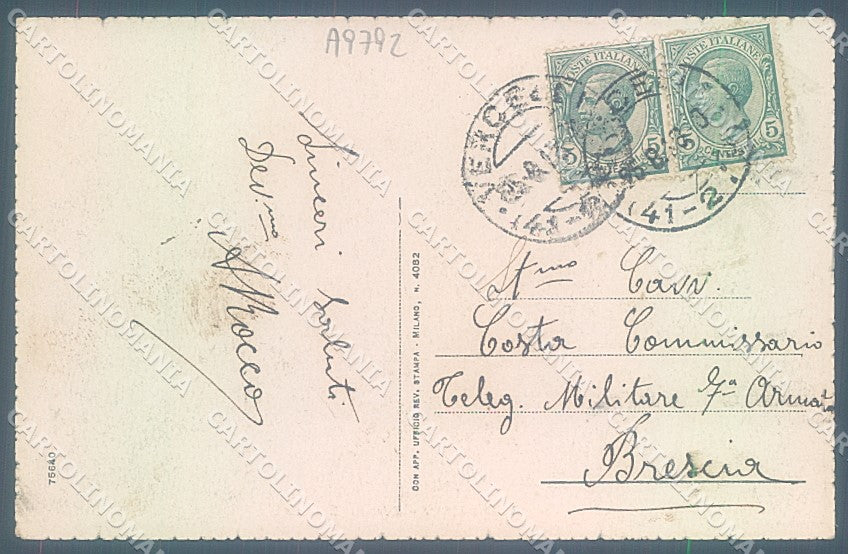 Vercelli Città Piazza Torino cartolina JK3865 – retro