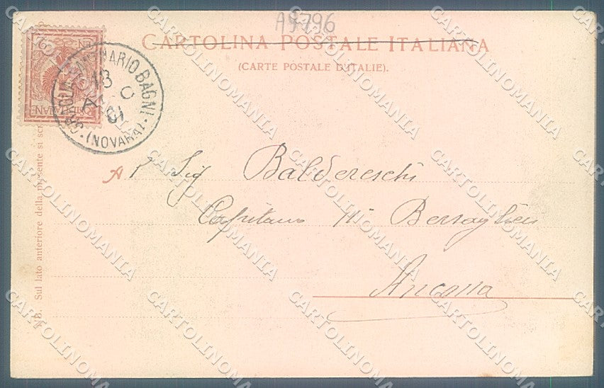 Biella Graglia Santuario cartolina JK3867 – retro