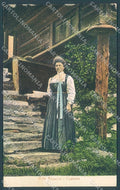 Verbania Valle Anzasca Costume ABRASA cartolina JK3870 – fronte