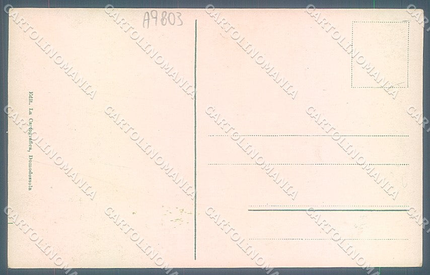 Verbania Valle Anzasca Costume ABRASA cartolina JK3870 – retro