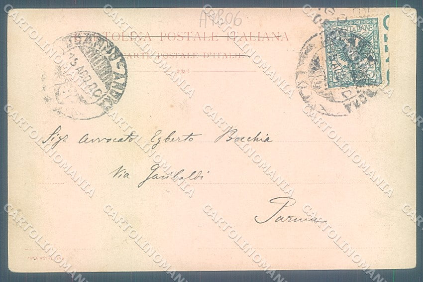 Verbania Cannobio Lago Maggiore Chiaro di Luna cartolina JK3871 – retro