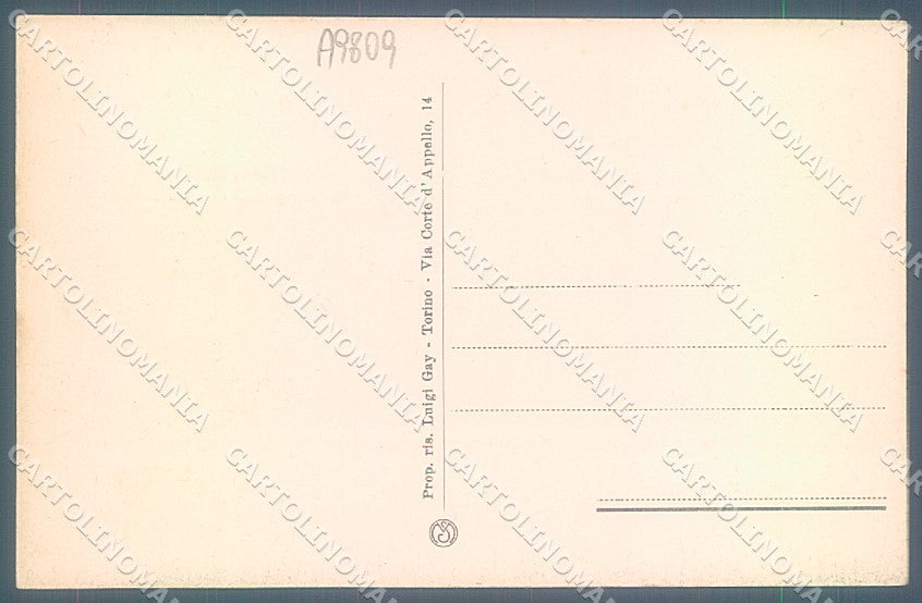 Vercelli Livorno Ferraris Asilo Scuola Elementare cartolina JK3872 – retro
